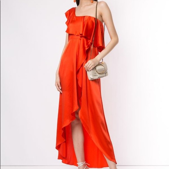alexis one shoulder dress